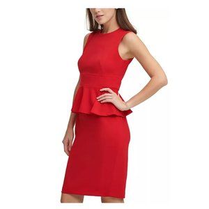 Calvin Klein Ruby Red Dress